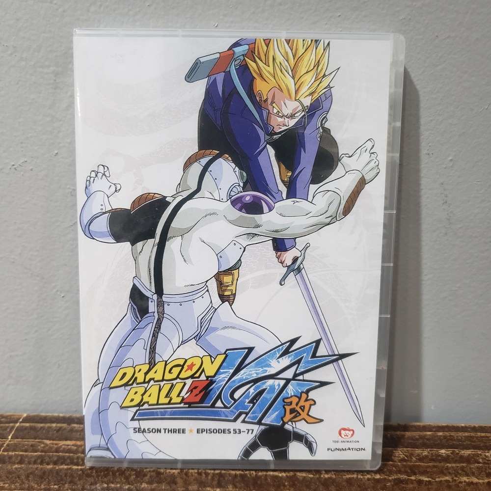Dragon Ball Z Kai Season Three Episodes 53-77 Blu-ray Funimation Anime NEW
